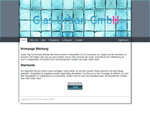 Tablet Screenshot of glas-urban.de
